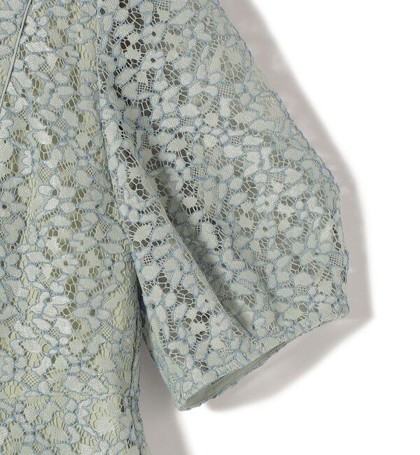 SHIPS for women「kaene:コード レース パフ スリーブ ワンピース」|ワンピース|