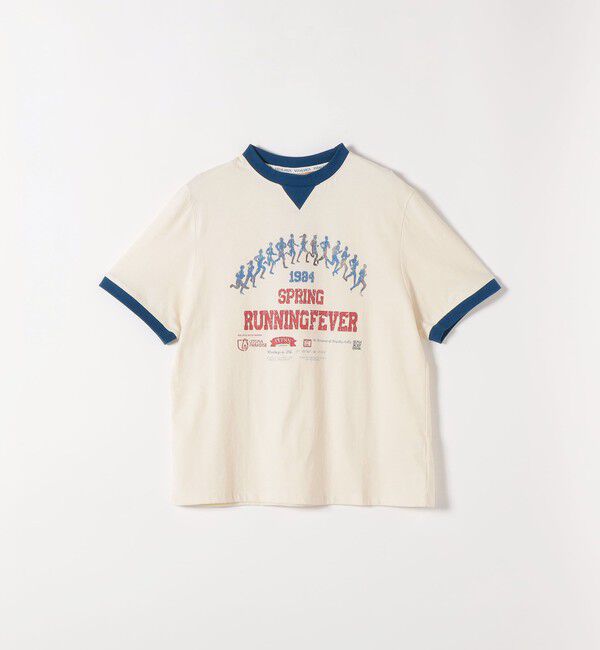 SHIPS any「VITALSIGN:〈洗濯機可能〉プリント TEE」|Tシャツ・カットソー|ナチュラル