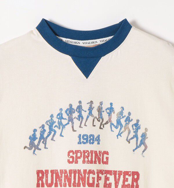 SHIPS any「VITALSIGN:〈洗濯機可能〉プリント TEE」|Tシャツ・カットソー|