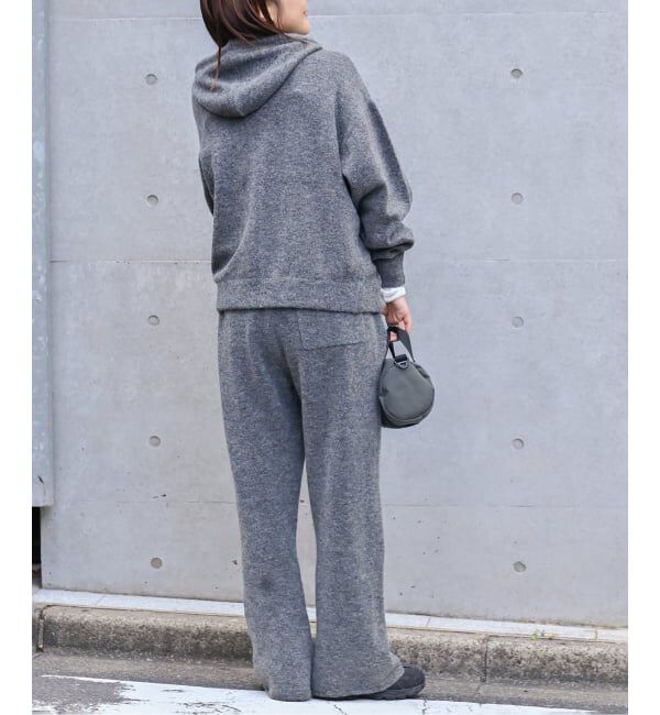 OUTDOOR PRODUCTS Usual Things「アルパカミックスニットZIPフーディ」|パーカー|