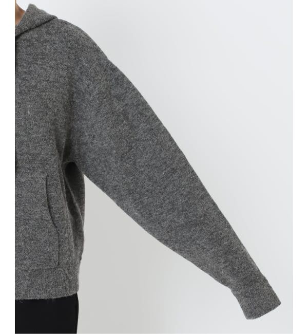 OUTDOOR PRODUCTS Usual Things「アルパカミックスニットZIPフーディ」|パーカー|