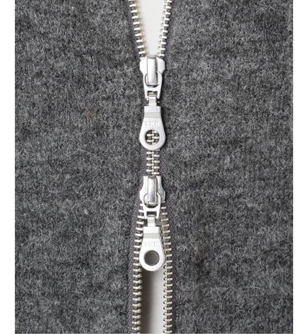 OUTDOOR PRODUCTS Usual Things「アルパカミックスニットZIPフーディ」|パーカー|