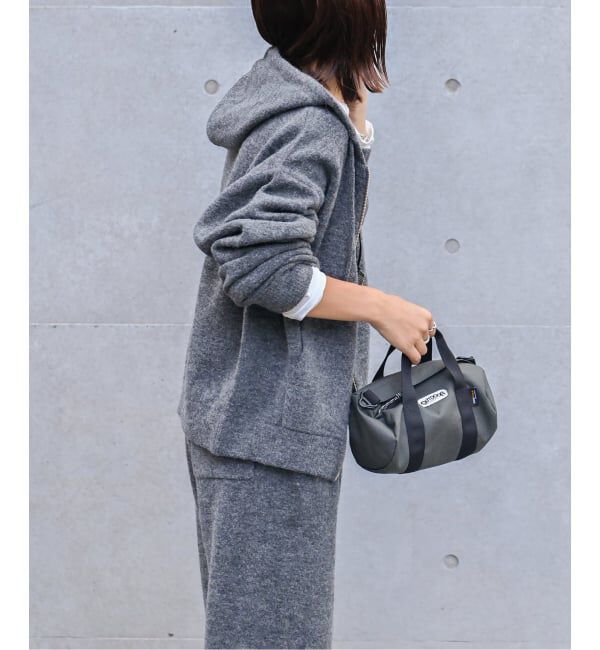 OUTDOOR PRODUCTS Usual Things「アルパカミックスニットZIPフーディ」|パーカー|