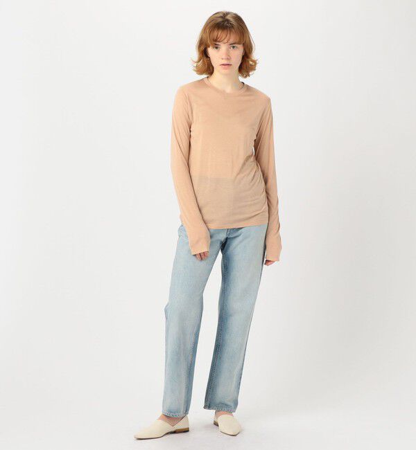 TOMORROWLAND BUYING WEAR「BASE RANGE バンブー ロングスリーブプルオーバー」|Tシャツ・カットソー|