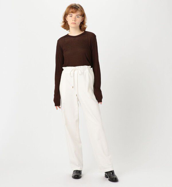 TOMORROWLAND BUYING WEAR「BASE RANGE バンブー ロングスリーブプルオーバー」|Tシャツ・カットソー|