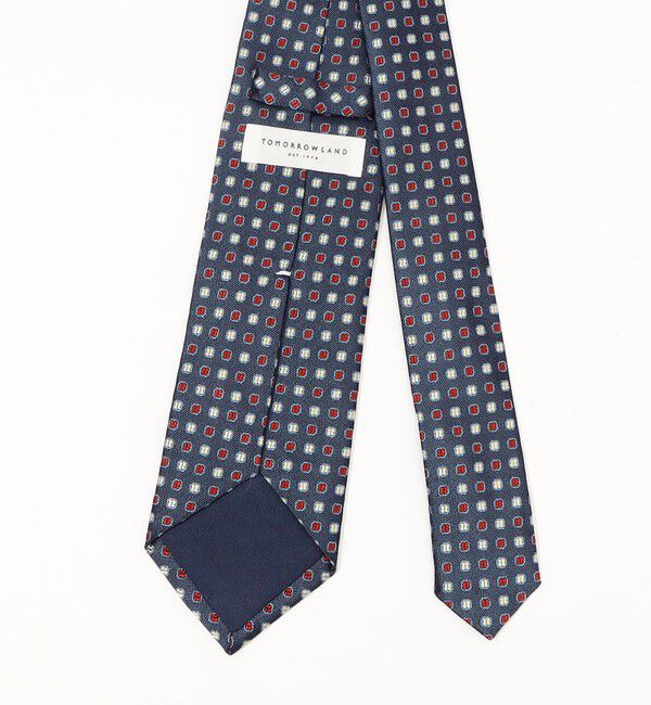TOMORROWLAND GOODS「TOMORROWLAND シルク 小紋柄ネクタイ」|ネクタイ・蝶ネクタイ|