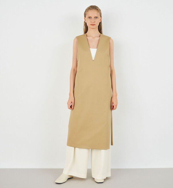 DES PRES「ハイカウントコットンストレッチ ジャンパースカート」|ジャンパースカート|