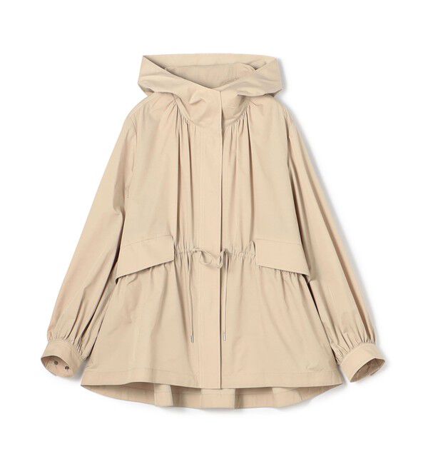 Ballsey「ライトタフタ フーデットショートコート」|その他|43 ライトベージュ