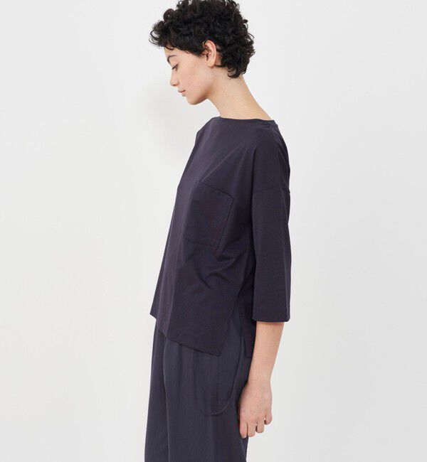 GALERIE VIE「ファインコットン ビッグTシャツ」|Tシャツ・カットソー|