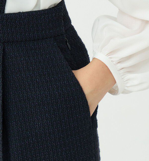 Ballsey「ライトファンシーツイード サスペンダーワイドパンツ」|その他|