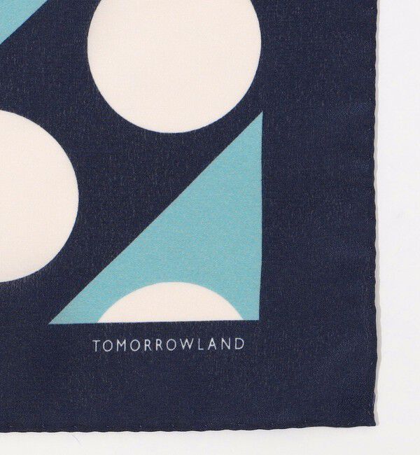 TOMORROWLAND GOODS「TOMORROWLAND MADE IN ITALY ドット シルクポケットチーフ」|バンダナ・スカーフ|