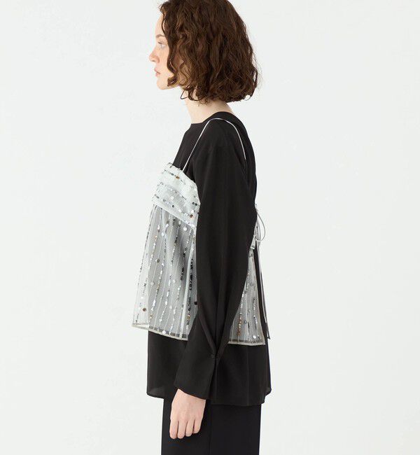 Ballsey「ドロップスパングルエンブロイダリー キャミソールブラウス」|その他|