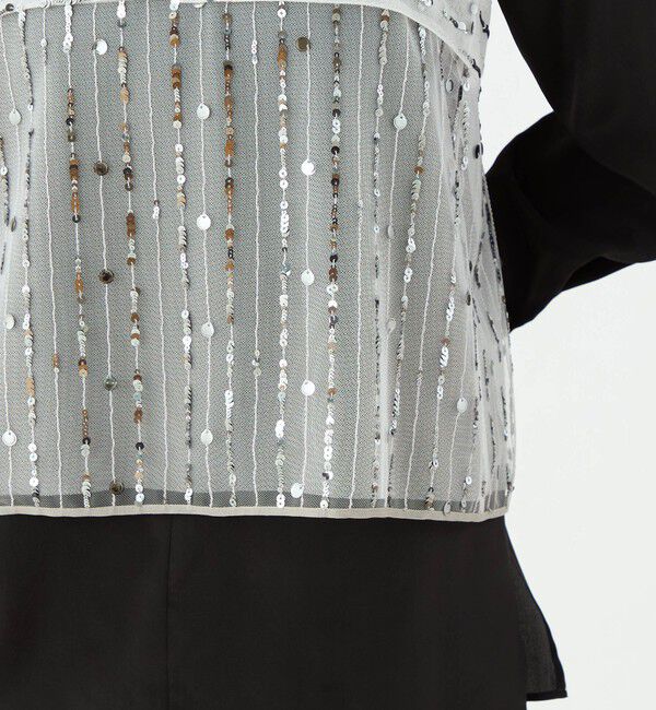 Ballsey「ドロップスパングルエンブロイダリー キャミソールブラウス」|その他|