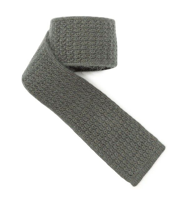 TOMORROWLAND GOODS「TOMORROWLAND MADE IN ITALY モヘア ナイロン ウール ニットタイ」|ネクタイ・蝶ネクタイ|15 グレー