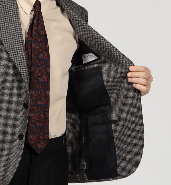 TOMORROWLAND MENS「【別注】De Petrillo CUMA ウール シングルブレステッド3Bジャケット」|テーラードジャケット|