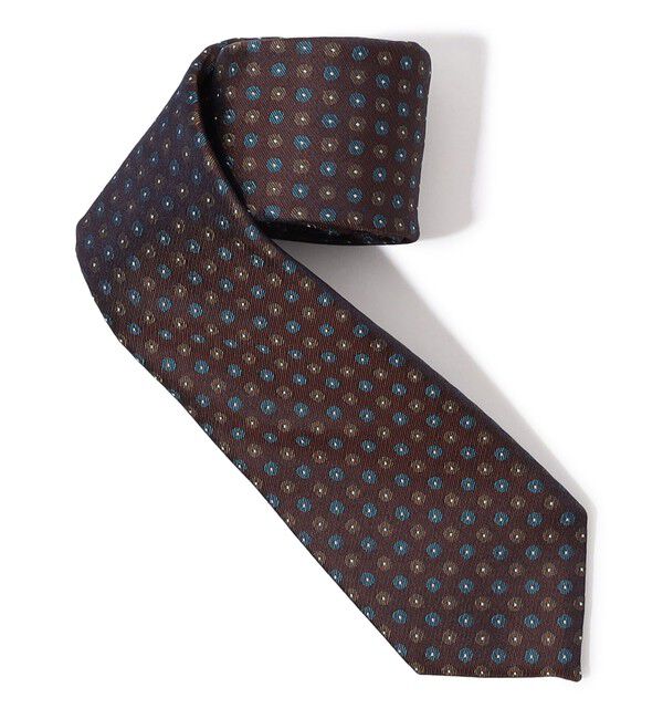 TOMORROWLAND GOODS「TOMORROWLAND シルクプリント 小紋柄ネクタイ」|ネクタイ・蝶ネクタイ|