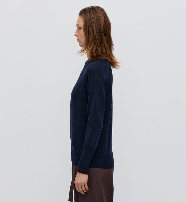 BACCA「【一部WEB限定】エクストラファインメリノウール クルーネックプルオーバー」|ニット・セーター|