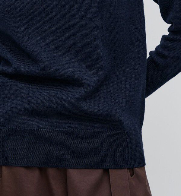 BACCA「【一部WEB限定】エクストラファインメリノウール クルーネックプルオーバー」|ニット・セーター|