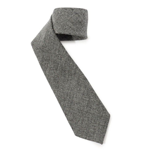 TOMORROWLAND GOODS「TOMORROWLAND ウールメランジ ネクタイ」|ネクタイ・蝶ネクタイ|15 グレー