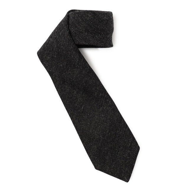 TOMORROWLAND GOODS「TOMORROWLAND ウールメランジ ネクタイ」|ネクタイ・蝶ネクタイ|17 チャコールグレー