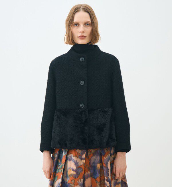 TOMORROWLAND collection「クロッシュウール チェンジカラージャケット」|その他|