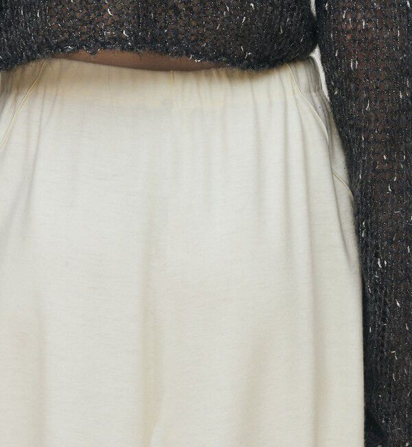 DES PRES「ニットコンビネーション セミマーメイドスカート」|フレア|