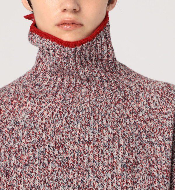 MACPHEE「ファインラムズウール タートルネックプルオーバー」|ニット・セーター|
