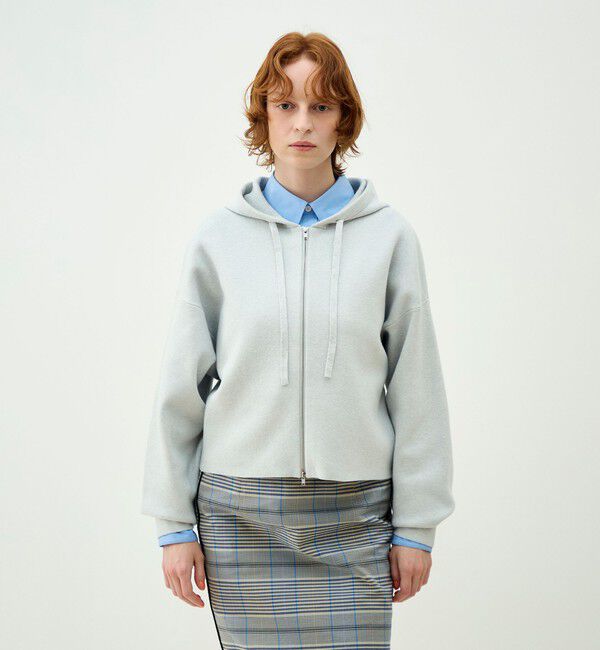 MACPHEE「コットンストレッチ フーディー」|パーカー|