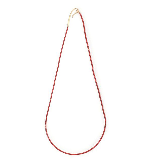 TOMORROWLAND GOODS「helena rohner miyuki beads ネックレス」|ネックレス|35 レッド