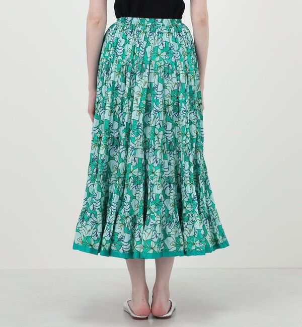 TOMORROWLAND BUYING WEAR「【WEB先行予約・別注】MARIHA Flower Poem 草原の虹のスカート」|フレア|