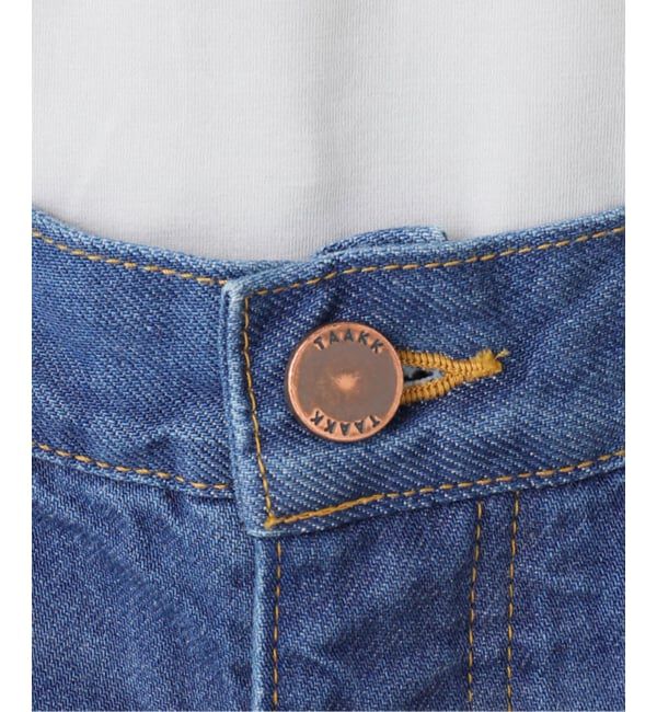  「TAAKK SCULPTURAL EMBROIDERY DENIM PANTS TA26SS-PT331：デニムパンツ」|デニム|