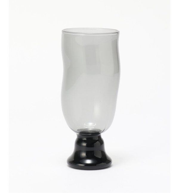 journal standard Furniture「WAVY GOBLET GLASS GY　ゴブレット グラス」|食器・キッチングッズ|