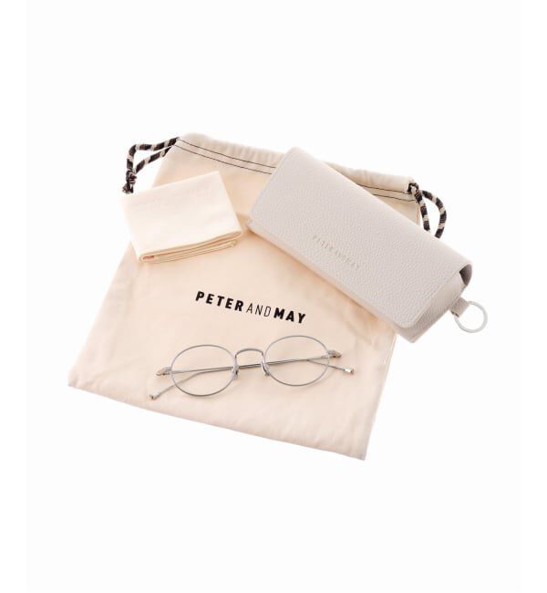 EYETHINK「PETER AND MAY MON REVE BRUSHED SILVER Optical」|メガネ|