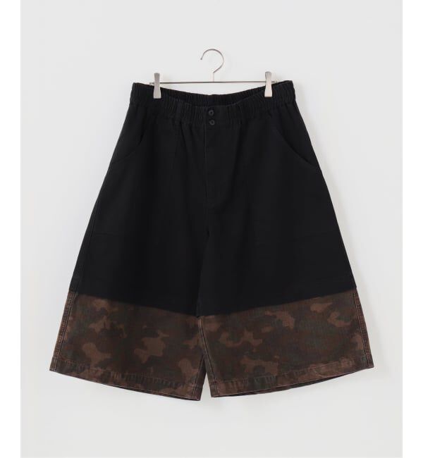 JOINT WORKS「レイヤードカモショーツ / J Layered Camo Pants」|その他|ブラック