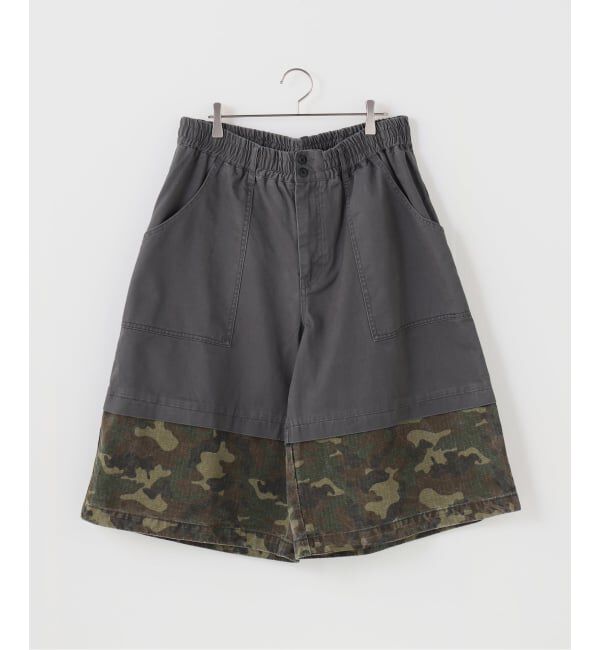 JOINT WORKS「レイヤードカモショーツ / J Layered Camo Pants」|その他|グレーA
