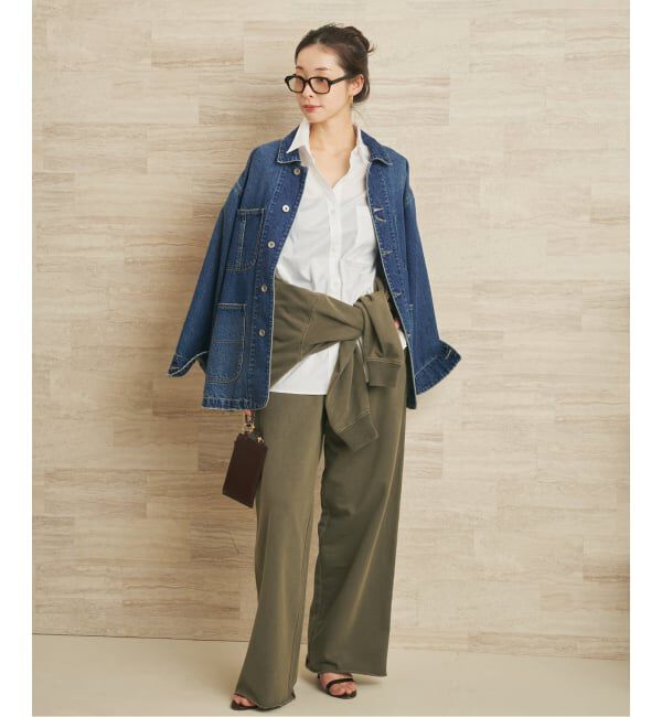 Plage「《WEB限定追加》coverall 2」|デニムジャケット|