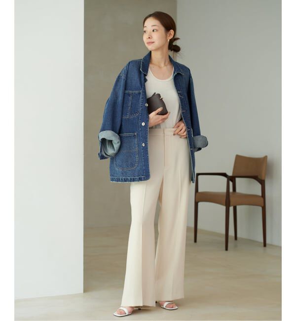 Plage「《WEB限定追加》coverall 2」|デニムジャケット|
