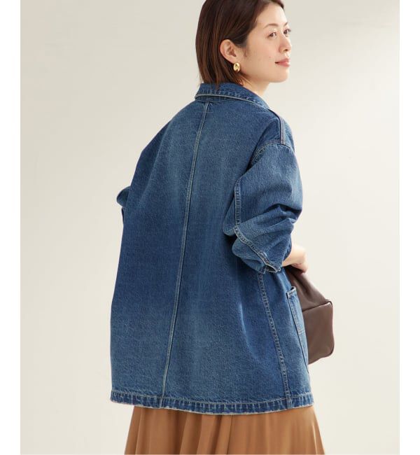 Plage「《WEB限定追加》coverall 2」|デニムジャケット|