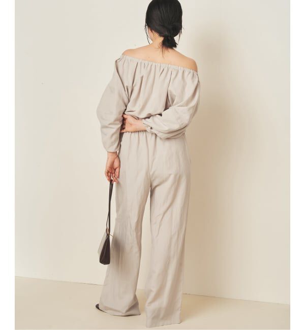 Plage「Barrel Sleeves ジャンプスーツ」|オールインワン|