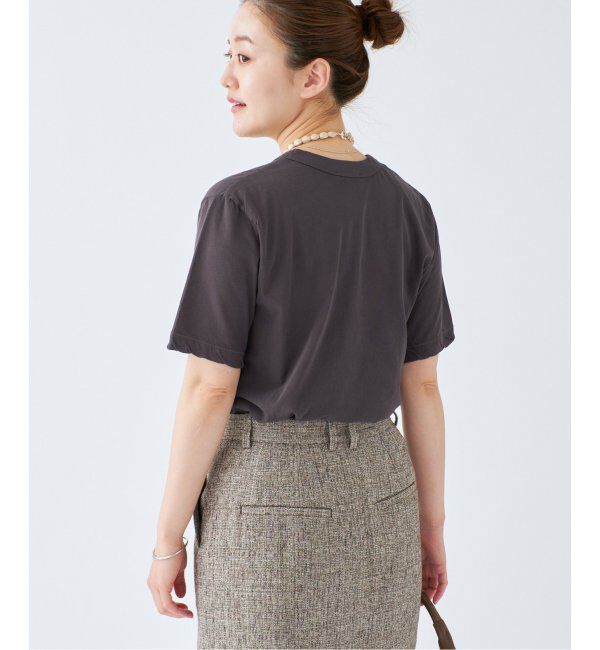 IENA「ATON/エイトン 別注 FRESCA SINGLE JERSEY Tシャツ」|Tシャツ・カットソー|