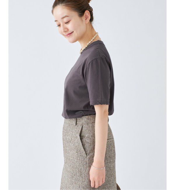 IENA「ATON/エイトン 別注 FRESCA SINGLE JERSEY Tシャツ」|Tシャツ・カットソー|