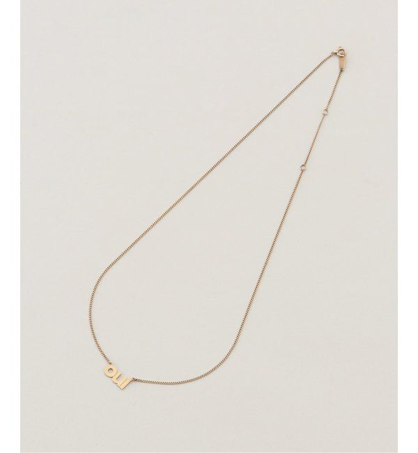 IENA「LOVE IS YOU/ラブイズユー oui S 42cm ネックレス OUI」|ネックレス|