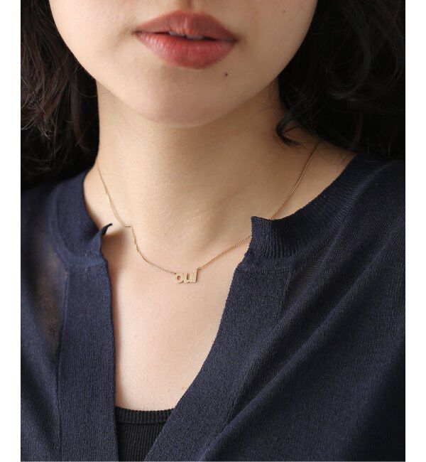 IENA「LOVE IS YOU/ラブイズユー oui S 42cm ネックレス OUI」|ネックレス|