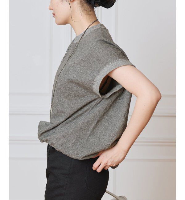 IENA LA BOUCLE「IENA LA BOUCLE 裏毛スリーブレスカットソー」|Tシャツ・カットソー|