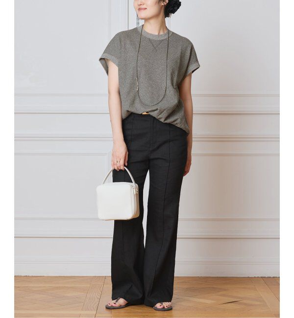 IENA LA BOUCLE「IENA LA BOUCLE 裏毛スリーブレスカットソー」|Tシャツ・カットソー|