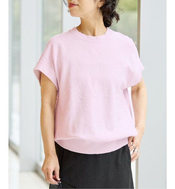 IENA LA BOUCLE「IENA LA BOUCLE 裏毛スリーブレスカットソー」|Tシャツ・カットソー|