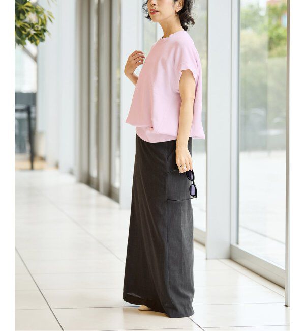 IENA LA BOUCLE「IENA LA BOUCLE 裏毛スリーブレスカットソー」|Tシャツ・カットソー|