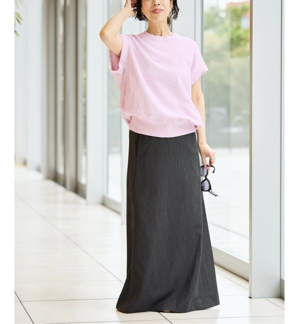 IENA LA BOUCLE「IENA LA BOUCLE 裏毛スリーブレスカットソー」|Tシャツ・カットソー|