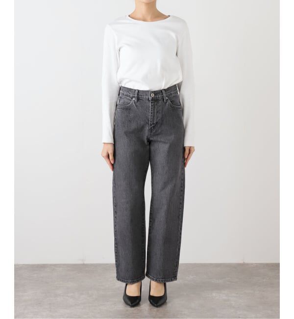 SLOBE IENA「《4サイズ展開/追加7》LE DENIM ストレートデニムパンツ」|デニム|