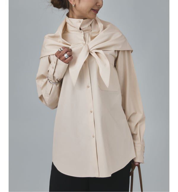 VERMEIL par iena「バイアスシャツ」|シャツ・ブラウス|